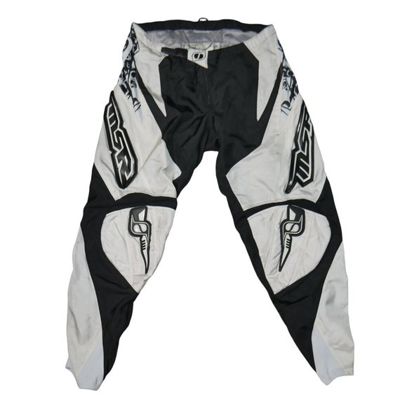 MSR AXXIS Racing MX Motorcycle Motocross Pants Men's Size 36 Protective Gear MX